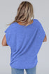 Crochet Lace Detail Oversized Tee